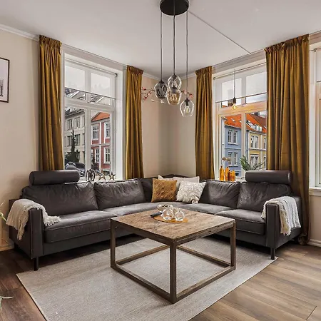 Apartmán Dinbnb L 250m To Bryggen L Backyard L Smart-tv L 6 Guests Bergen
